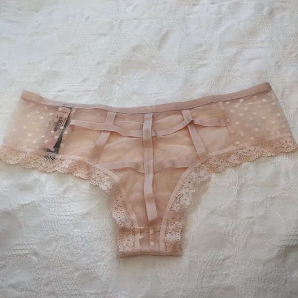 3 for $25 NWT VS Very Sexy Cheeky, Nude, L - Picture 2 of 6